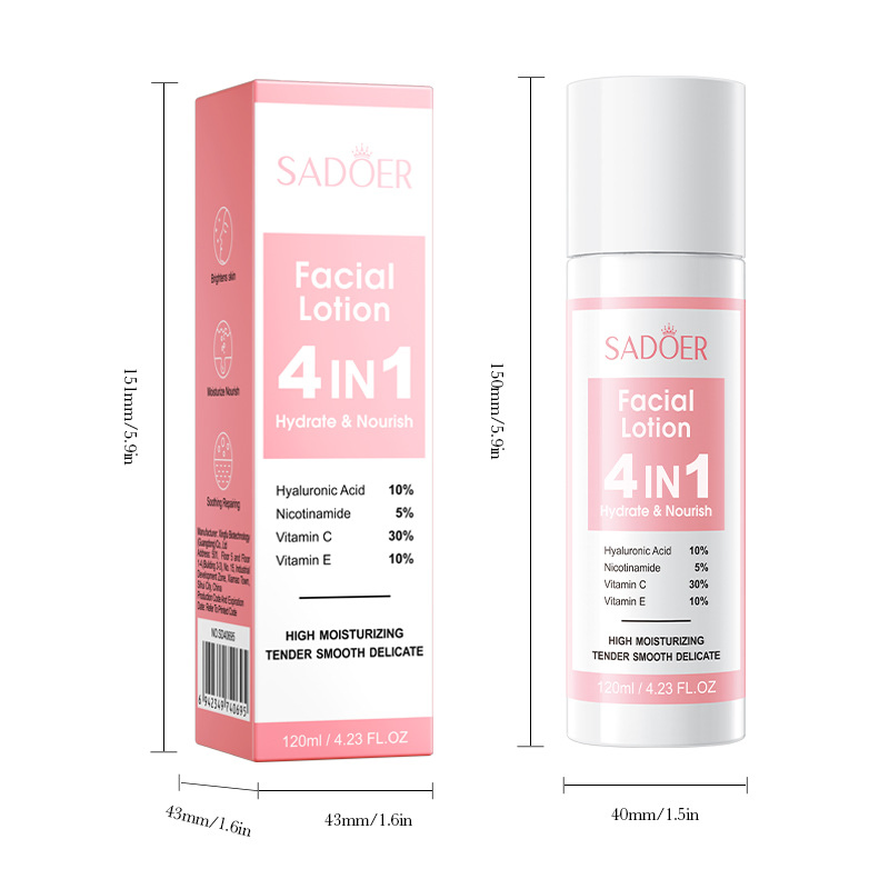 Firming Anti Wrinkles 4-in-1 Facial Brightening Whitening Tender Skin Face Cream Lotion