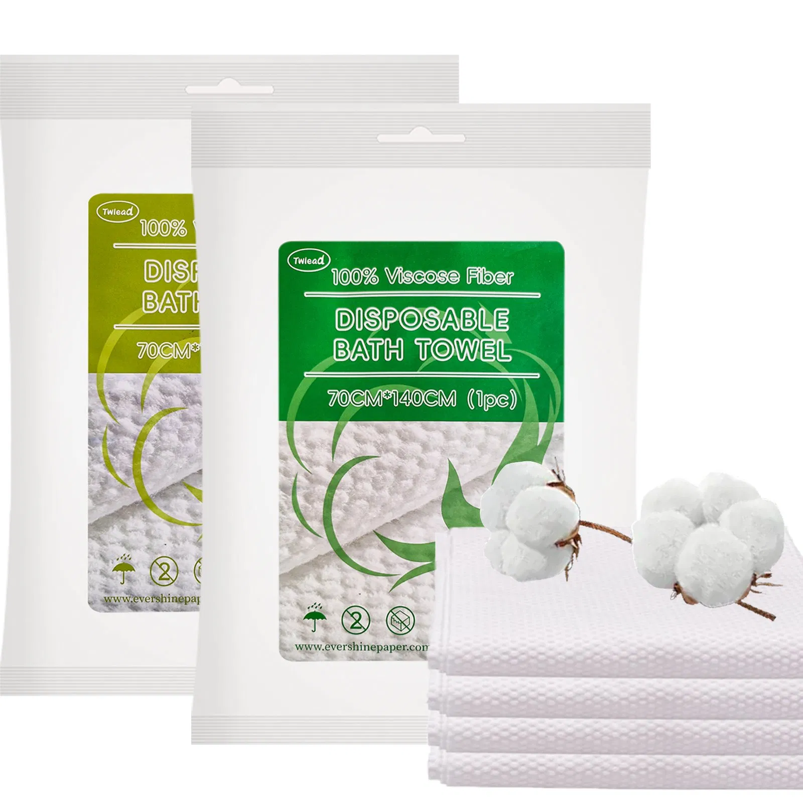 Wholesale Disposable Bath Towel Travel Hotel SPA Production Single Packing Disposable Bath Towels