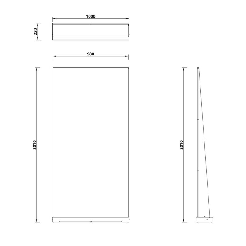 Portable Economy 100*200 Pull up Banner Stand for Exhibitions Promotion Advertising