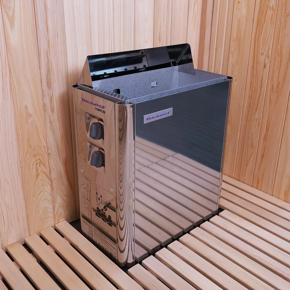Обогреватель для сауны Dolomiti&F 6кВт, нержавеющая сталь
