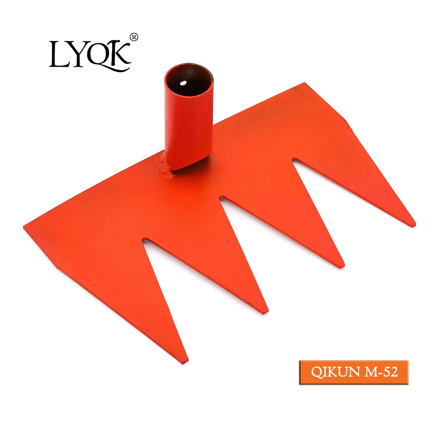 M-48 Agricultural Tool Garden Tool Farming Tool Manual Drop Forged Steel Rake with Sharped End