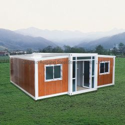 China 20/40FT Expandable Prefabricated Modular Steel Structure Portable Tiny Home Caravan Construction Villa Camp House Prefab Mobile Container House