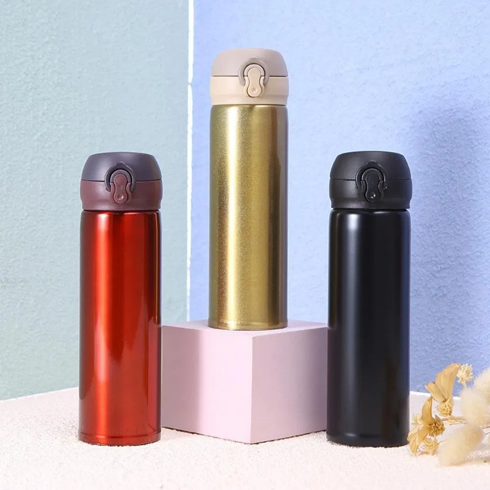 Stainless Steel Hot and Cold Drinking 500ml Vacuum Bottle Thermal Flask Wyz19859