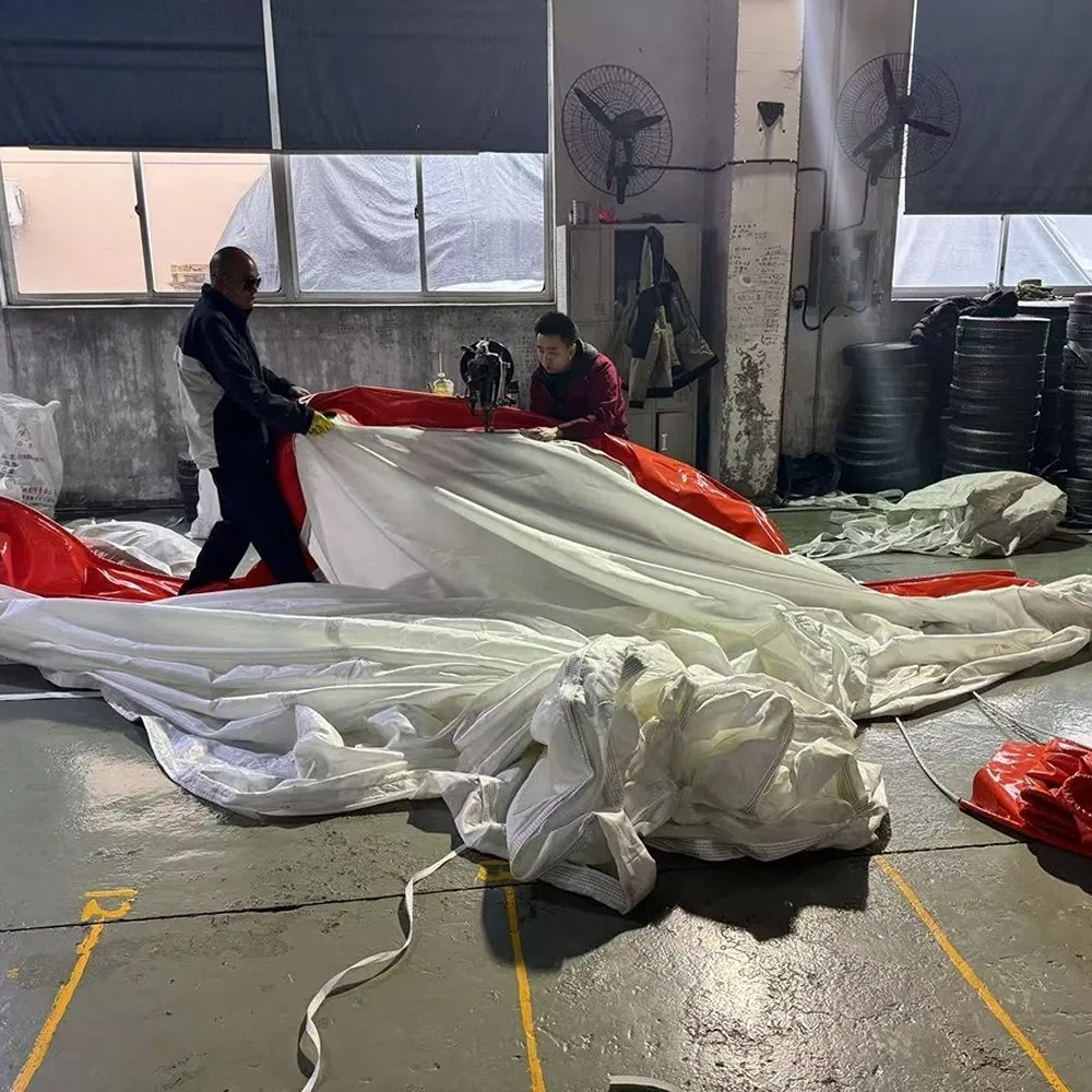 Water Pollution Control Oil Boom PVC Permeable Aquatic Silt Curtain