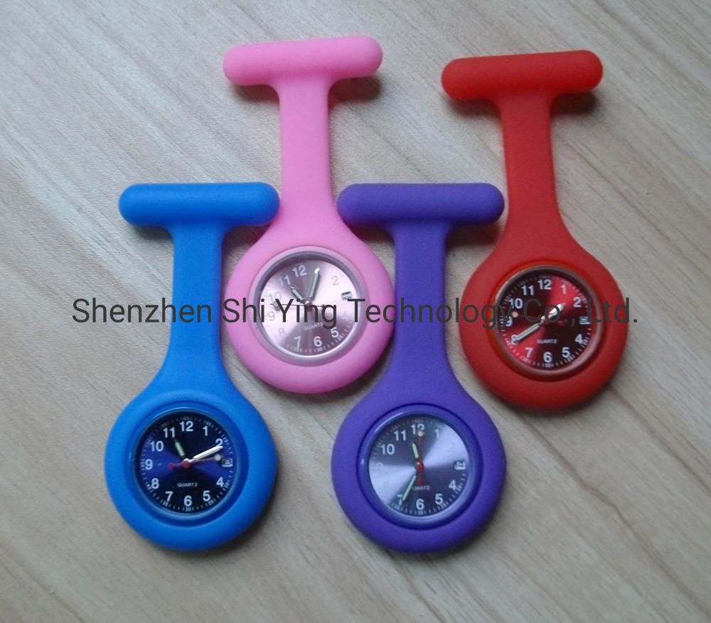 OEM Quality Japan Movt Waterproof Quartz Silicone Nurses Watch for Gift