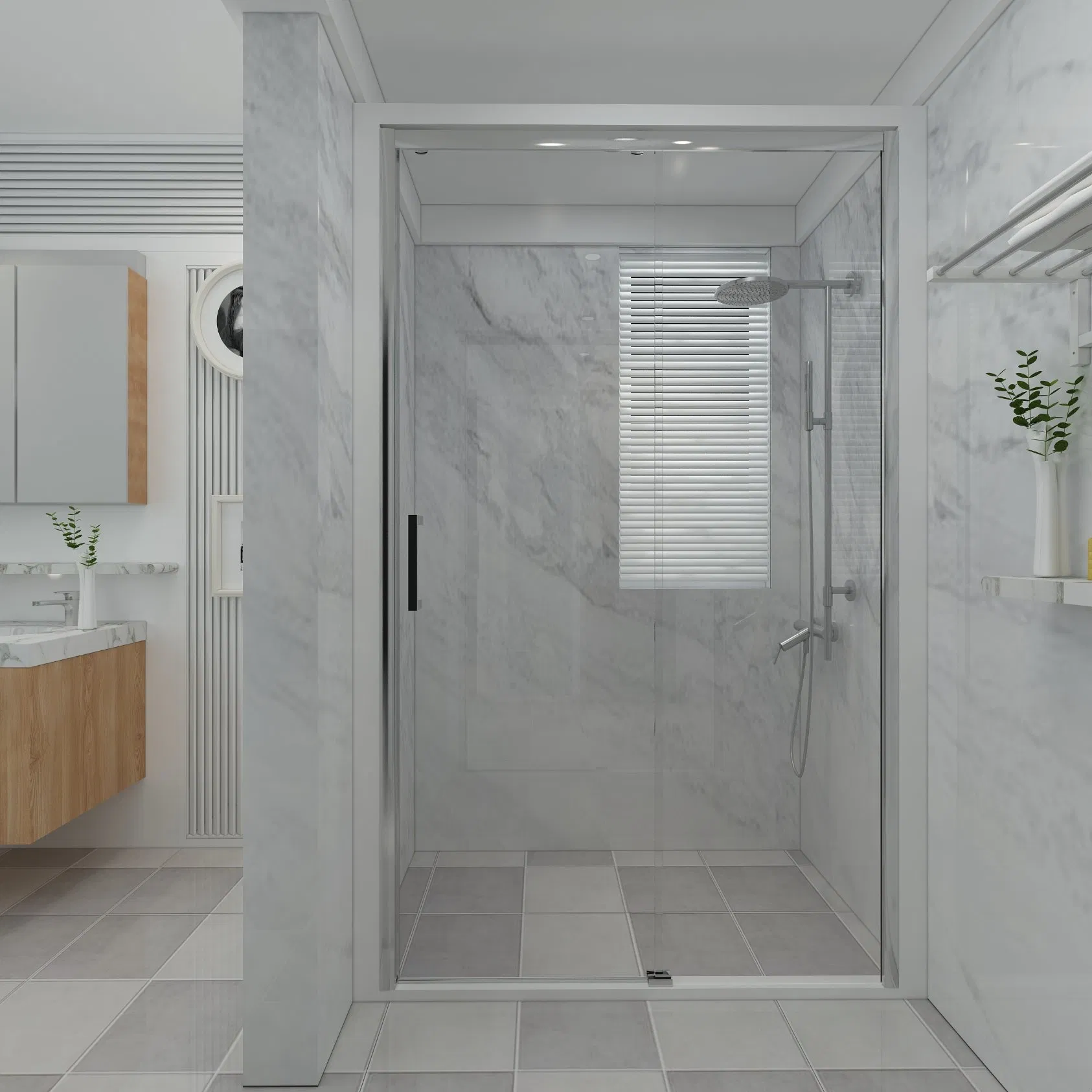 Bathroom Cabin Shower Enclosure Steam Room
