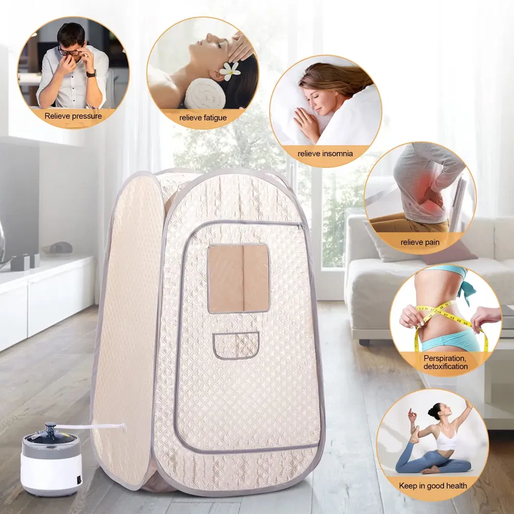 Портативная паровая сауна для дома с озоном
