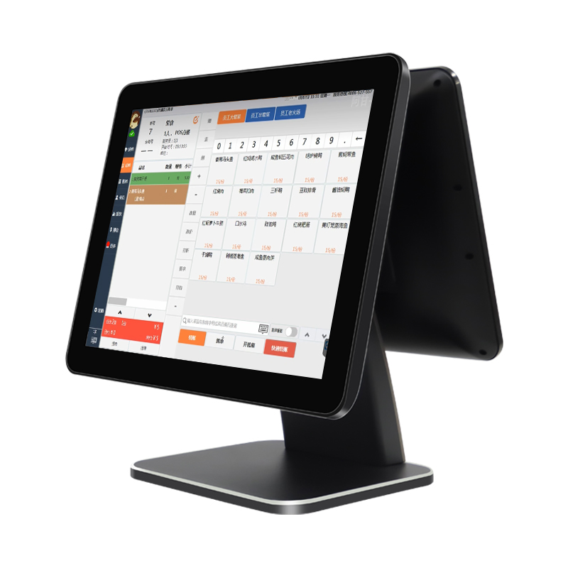 15.6 Inch POS Cash Register Machine Epos Cashier Terminal All in One POS Systems Caja Registradora for Restaurant Retail
