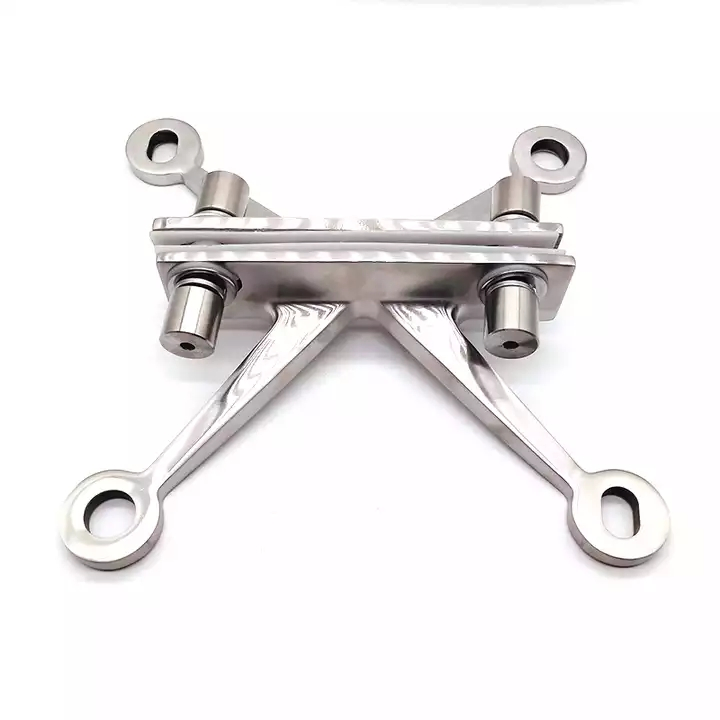 Cheap Price Spider Fitting 4 Arms Stainless Steel Glass Spider Hardware for Glass Curtain Wall Fitting
