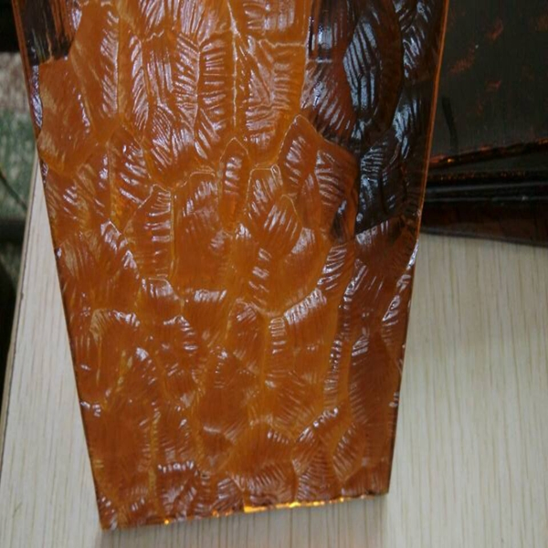 Tinted Patterned Glass Color Glass Patterned Glass (4mm)