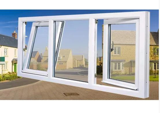 China Leading Manufacture UPVC Profile Casement Window