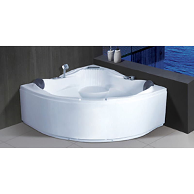 Встраиваемая акриловая ванна с душем и сливом