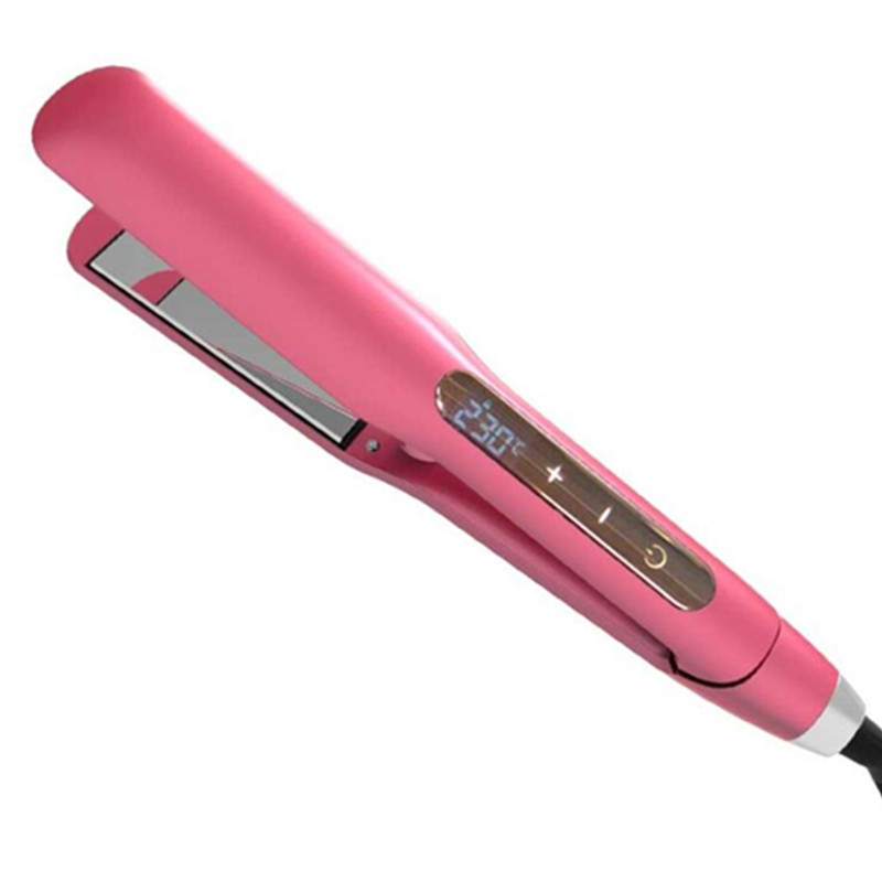 2021 Newest Touch Screen Anion Hair Straightener Flat Iron Hair Straightening Machine