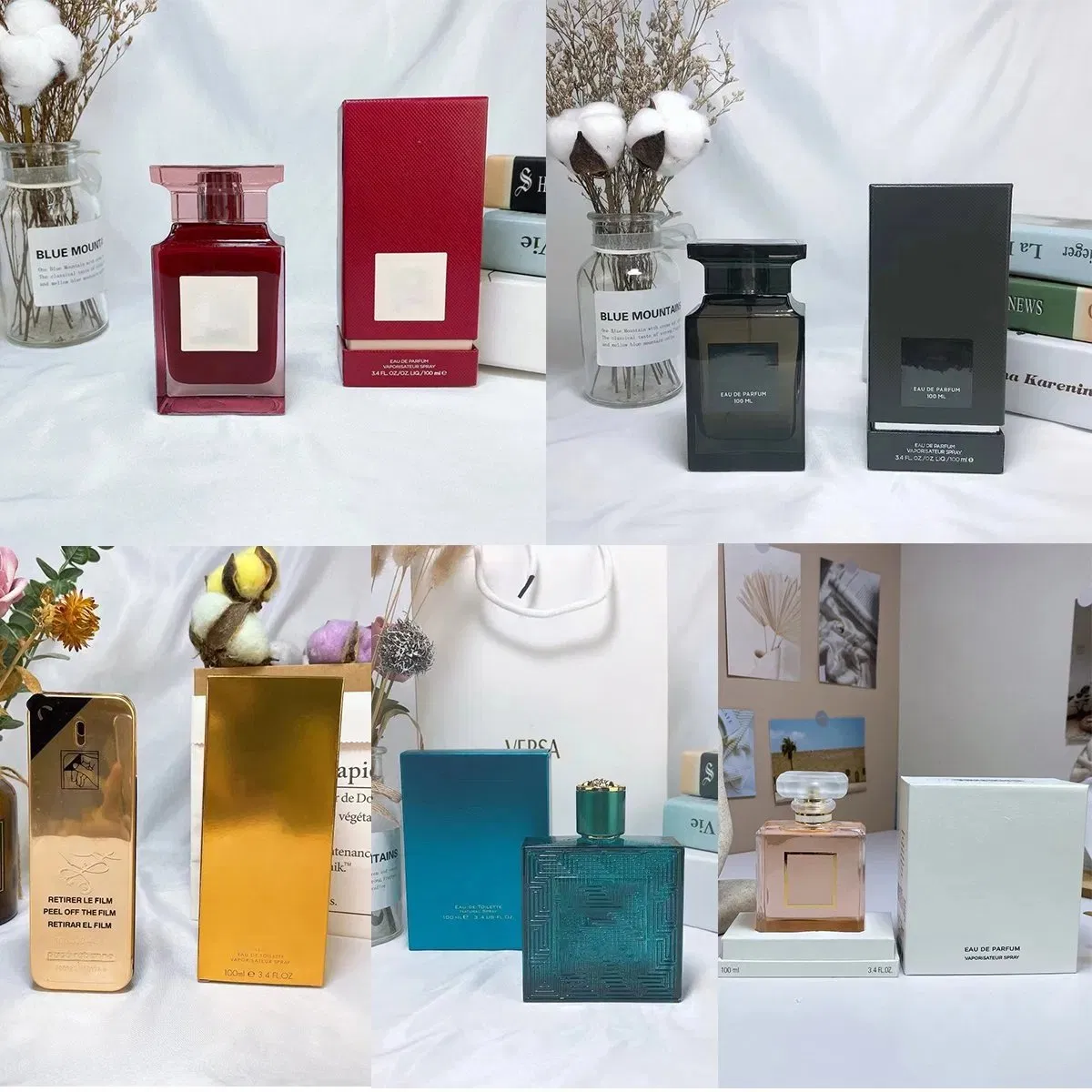 USA Warehouse 1-4 Working Days Delivery Top Quality Cologne Original Perfume 100ml Parfum with Receipt