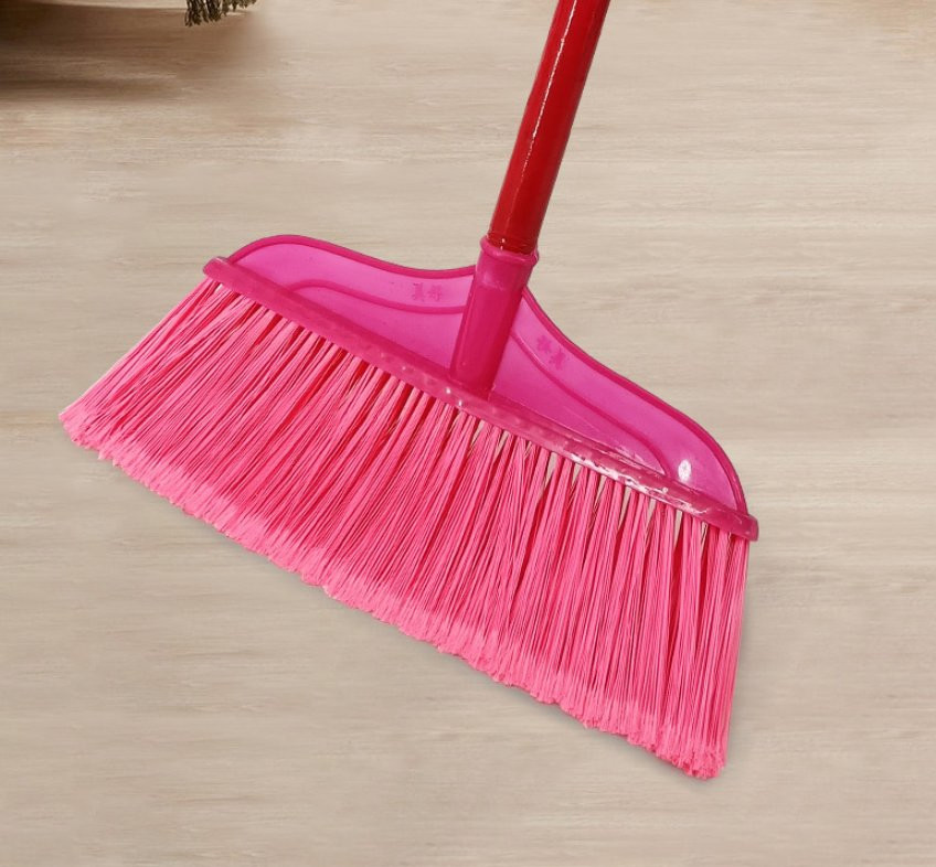 Wholesale Household Hard-Bristle Broom Wooden Handle