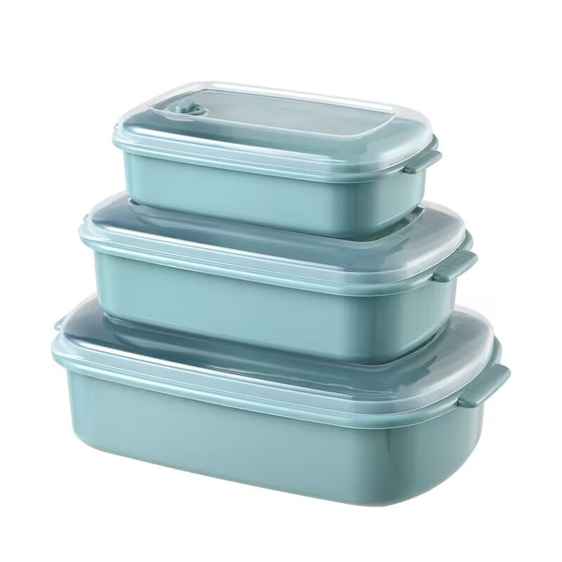 Microwave-Safe Lunch Box Set with Utensils for Travel