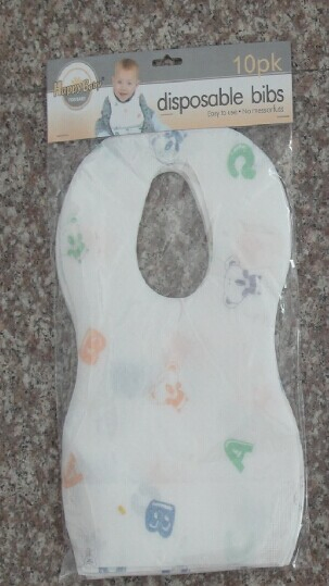 Disposable Waterproof Crumb Catcher Bibs