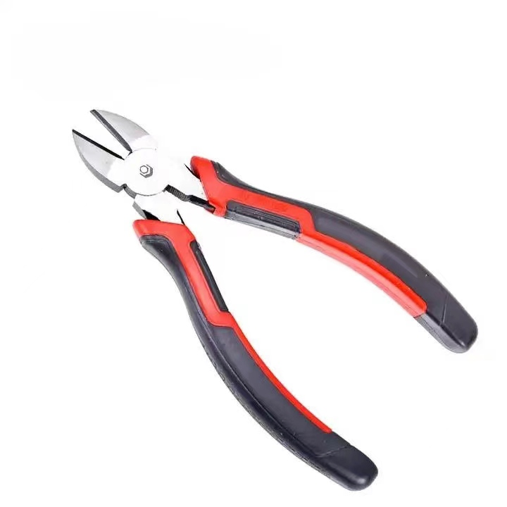 8in CRV High Leverage Ironworker's Rebar Cutter Diagonal Cutting Pliers