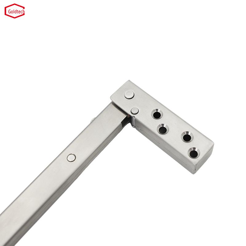 Concealed Fire-Rated Stainless Steel 304 Gravity Door Coordinator