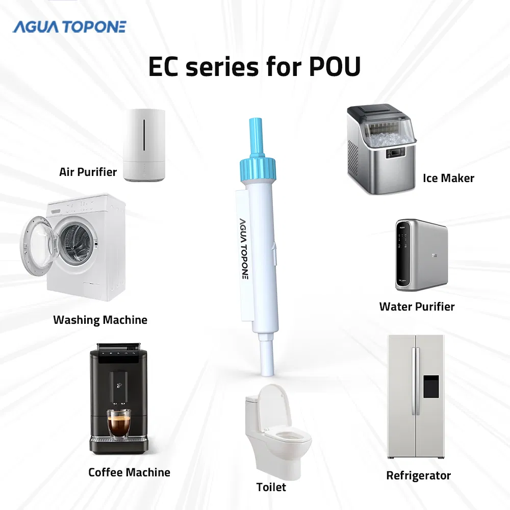 UVC LED Water Sterilizer Pou Whole Easy-to-Install 2W UVC Water Filter Purifier