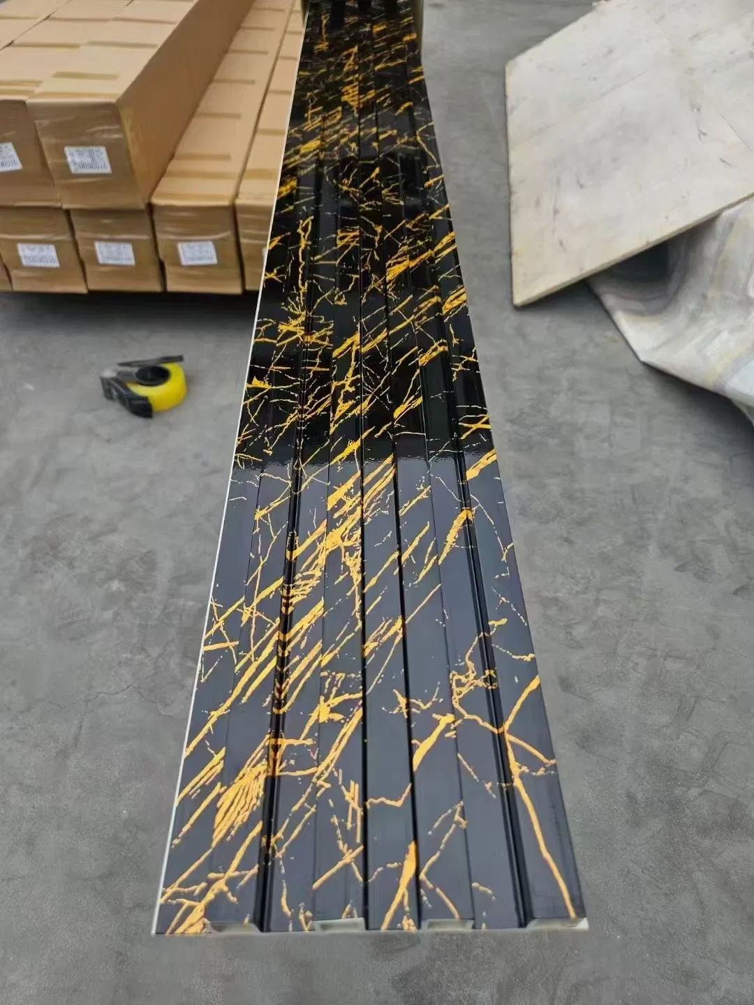 interior WPC wall panel wood plastic composite wall cladding decorative material indoor use