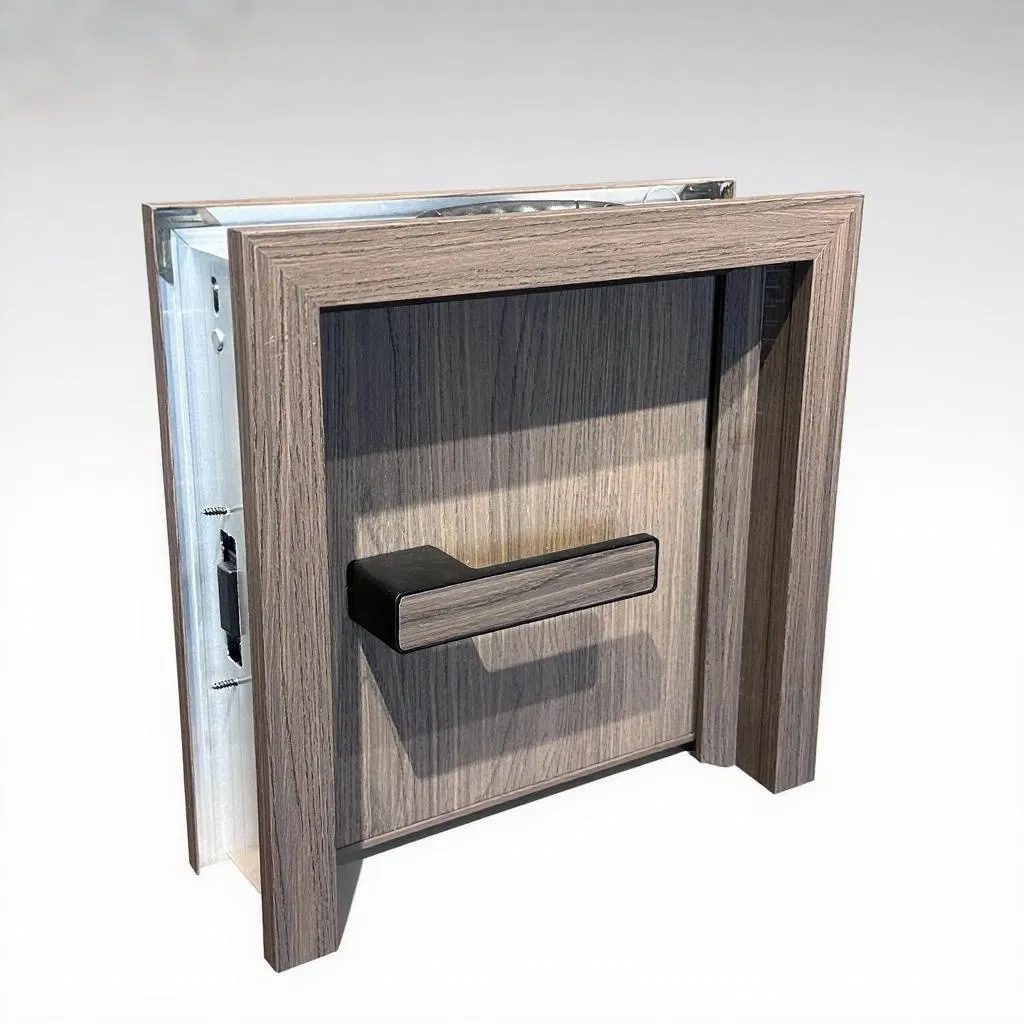 Aluminum Wooden Doors with Wind Resistance, Heat Insulation and Thermal Preservation Properties
