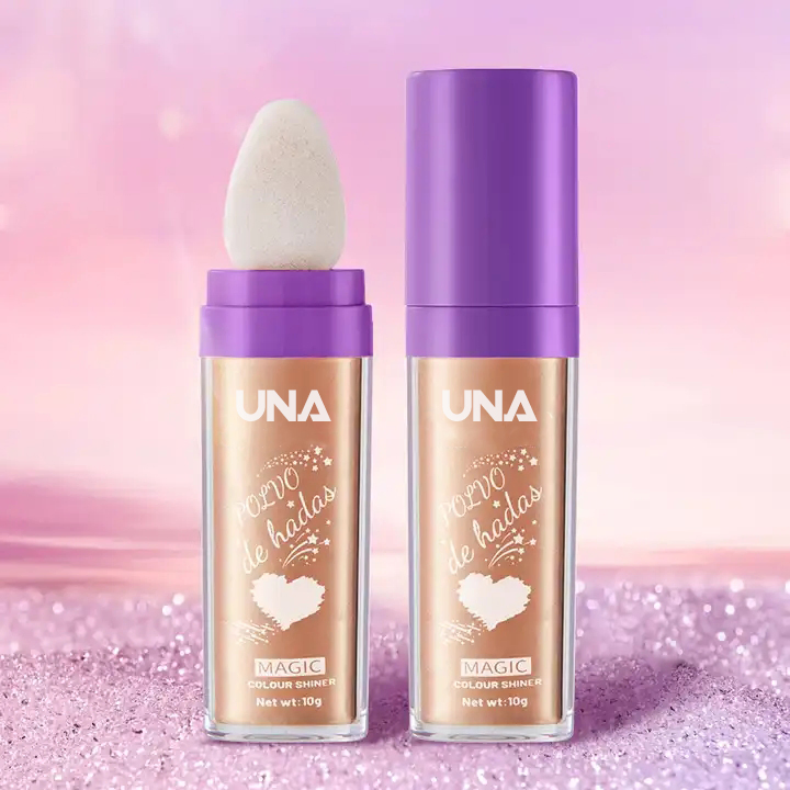 Shimmer Glitter 6 Colors Loose Highlight Makeup Powder Long Lasting Brightening Highlighter Bronzer