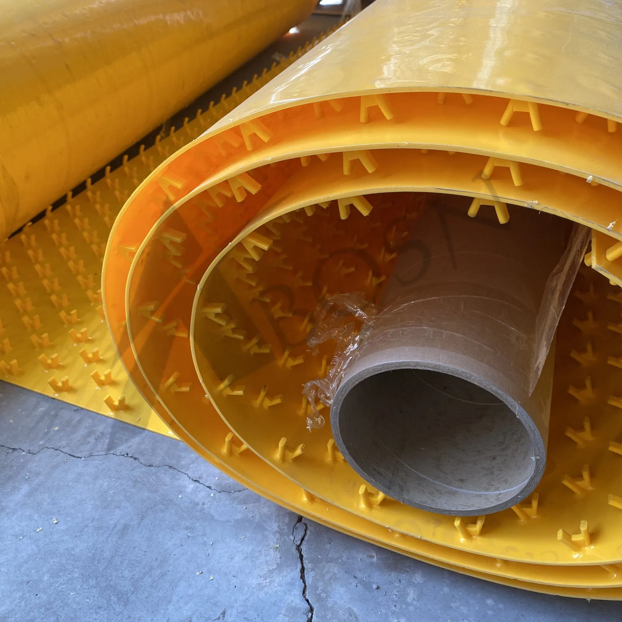 Защитная пленка HDPE для бетона, желтая, 2x10 м