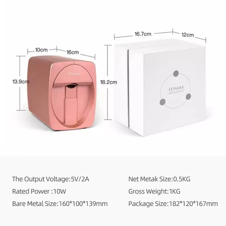 Wholesale Portable Electric Nail Art Painting Machine Household Wearable Nail Pattern Printer Source for Nail Art Printing