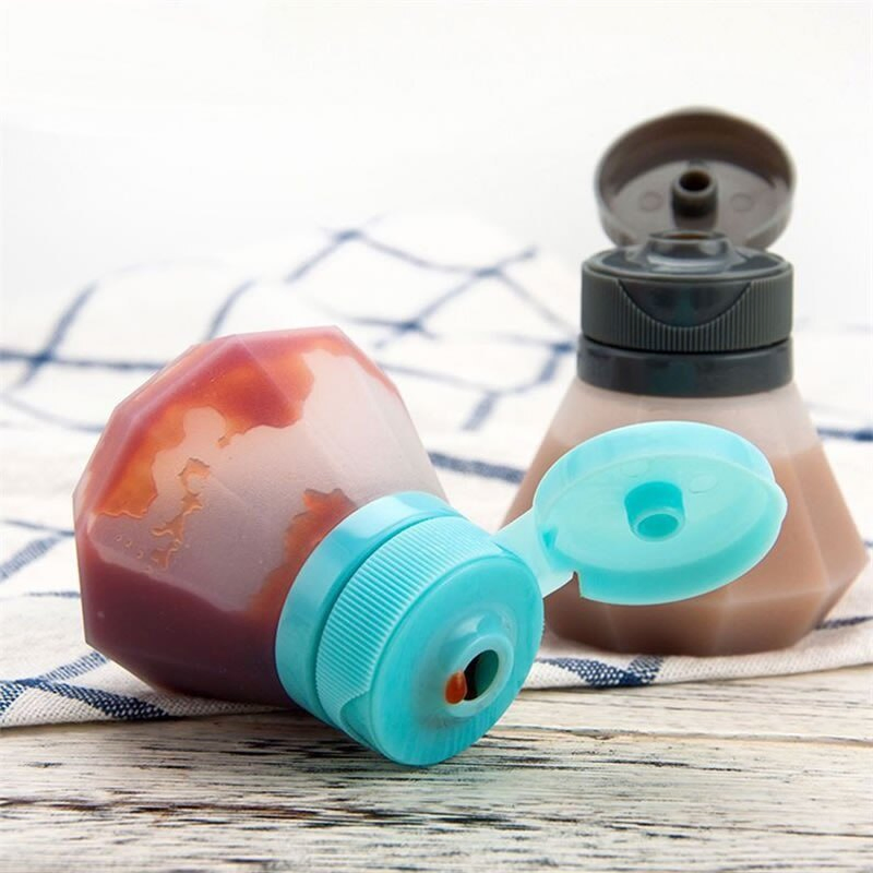 Мини-бутылочка для соусов, силиконовая, без BPA