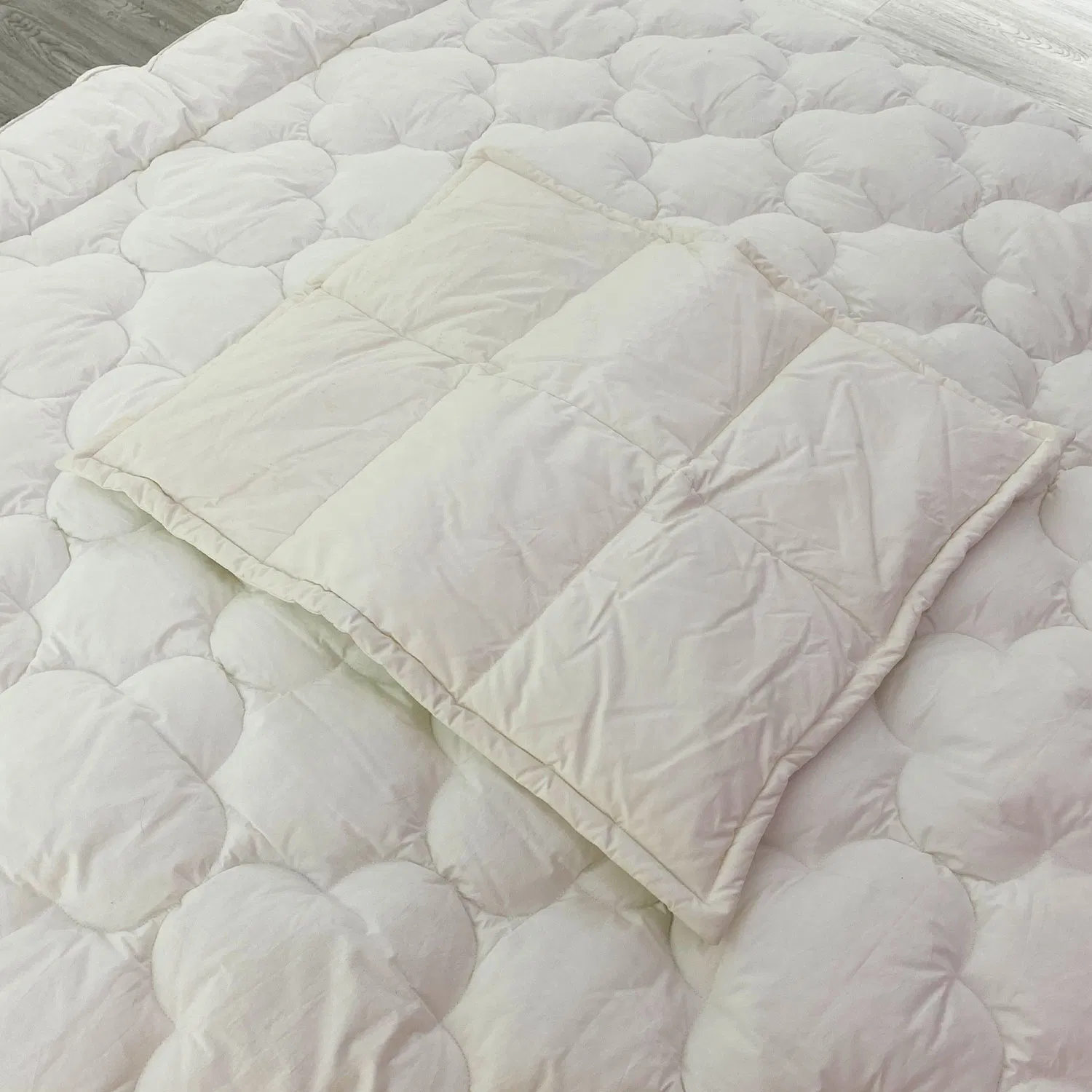 Good Price White Rectangle Plain Velvet Resistant Worsted Cotton Twill Adjustable Pillow Case