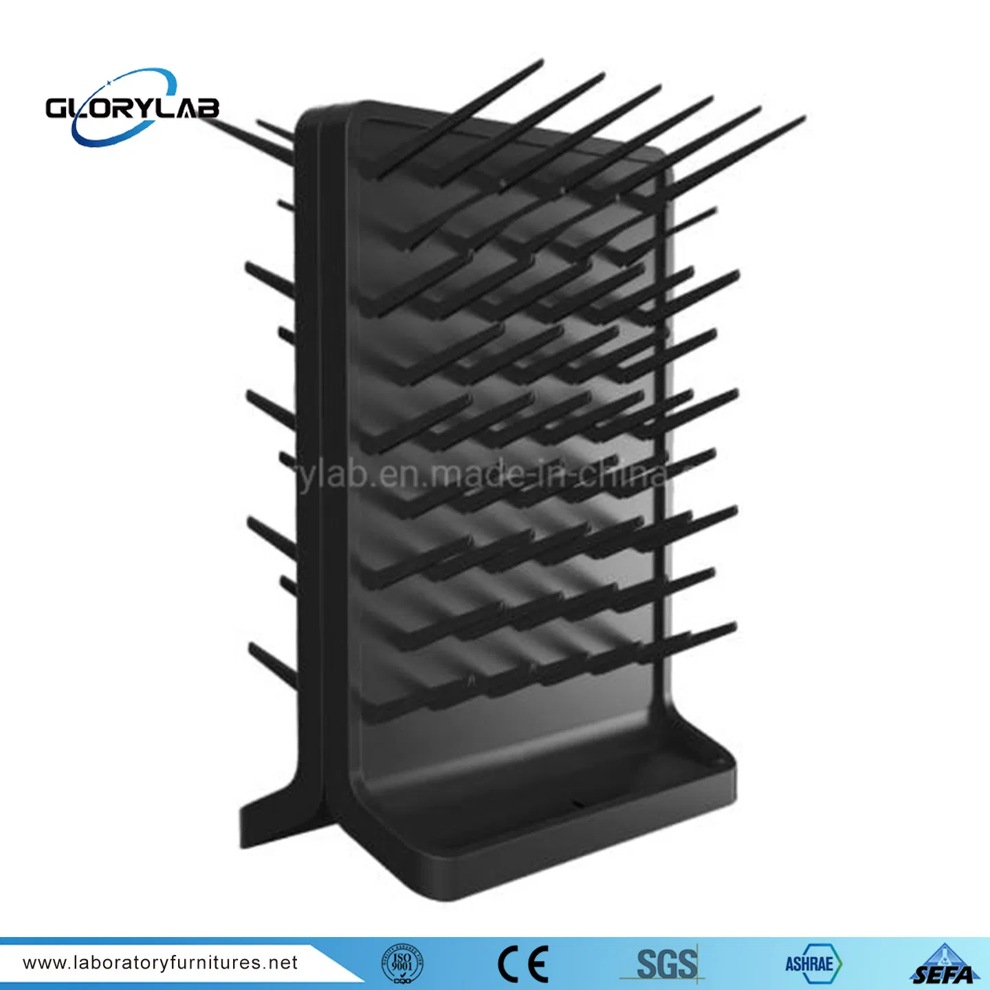 High Grade PP Single Faced Drip Rack, Pegboard (JH-PB005)