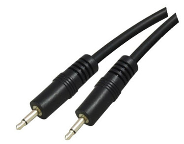 Аудио-видео кабель 3.5 мм Mono Plug-Plug