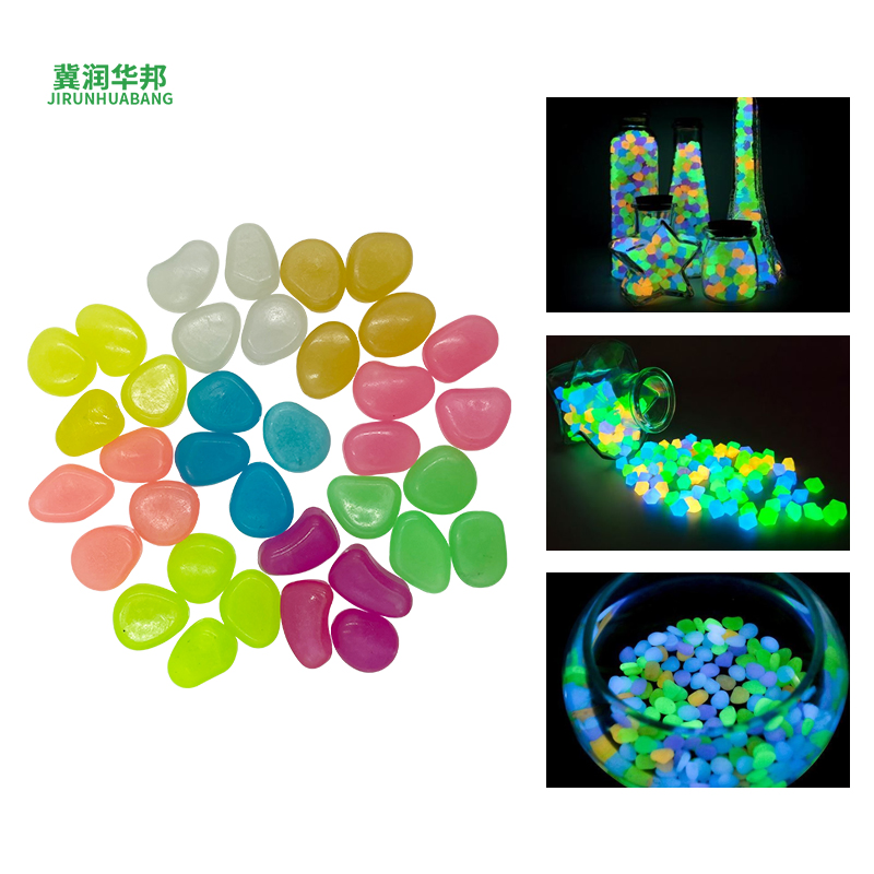 Decorative Luminous Gravel for Balcony Garden Bulk Glow Stone Direct Supply