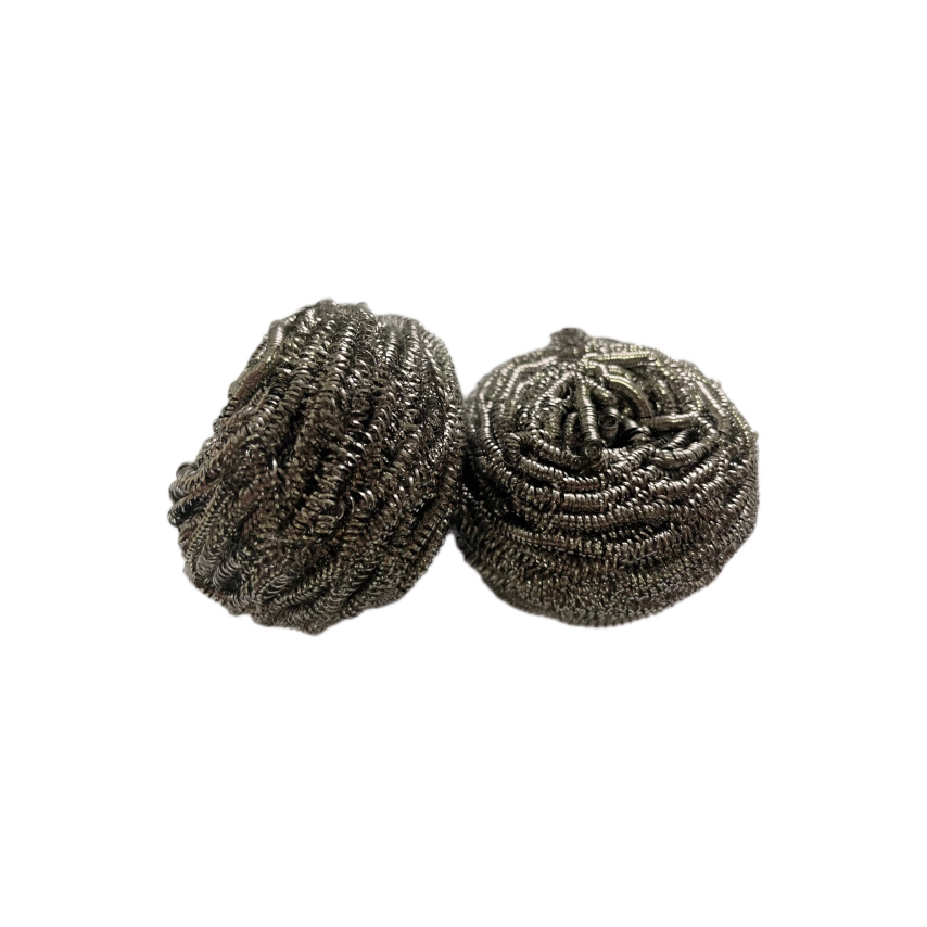 Manufacturer Custom Quality Assurance 304 316 410 430 Stainless Steel Scourer for Kitchen Cleaning 5g-150g