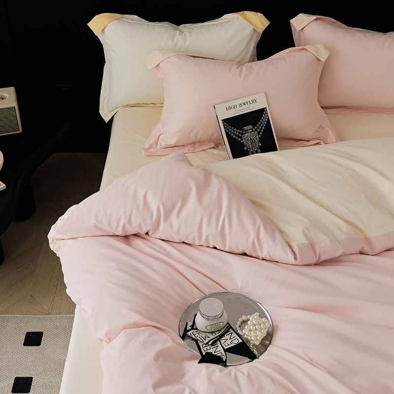 Hot Sale All-Season Princess Style Cotton Bedding Sets for Home Hotels