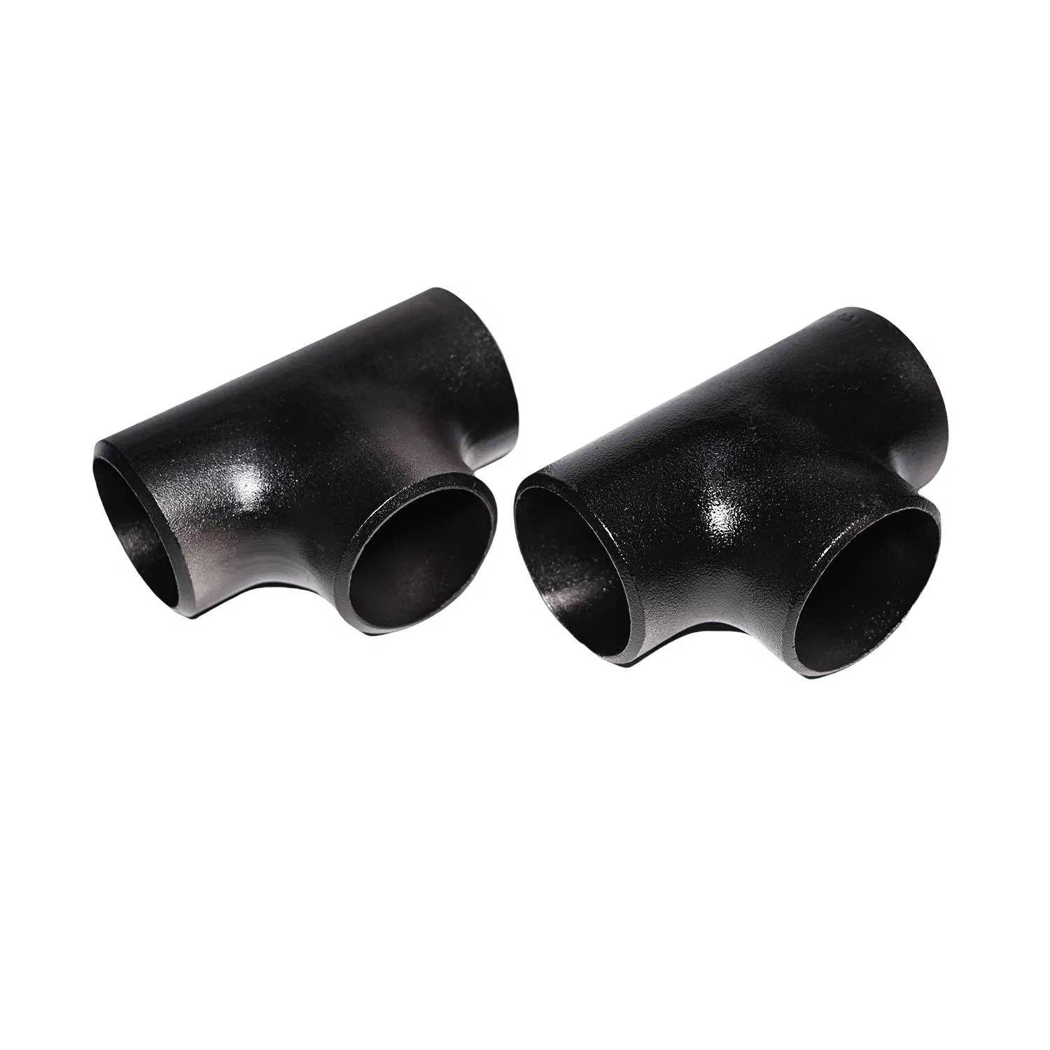 Chinese Factory Customization Corrosion Resistant Carbon Steel Equal Tee with Smooth Bore for Food Processing Industry