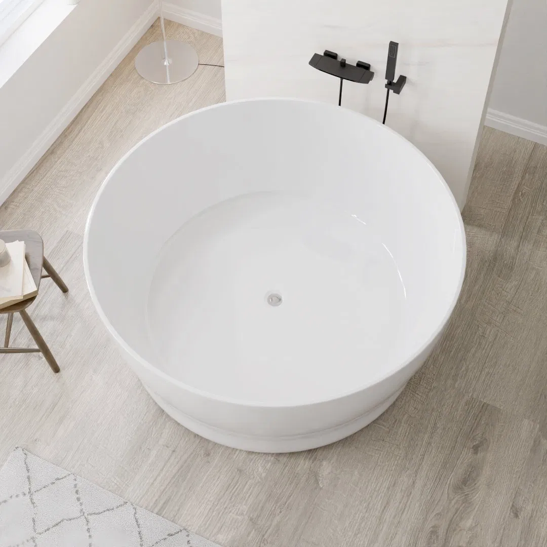 Акриловая круглая ванна для замачивания Modern Smooth
