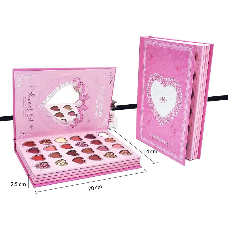 Glitter Metallic Eyeshadow Palette for Beginners Cosmetic Makeup with Easy to Apply