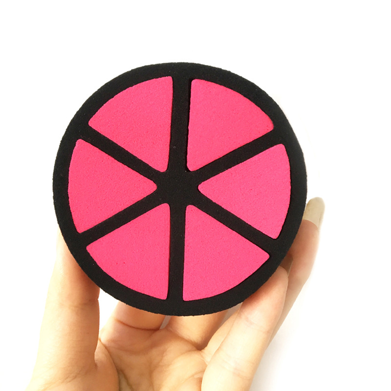 Hot Selling Strong Coverage Minimal Absorption Eco-Friendly Macaron Sponge for Beauty