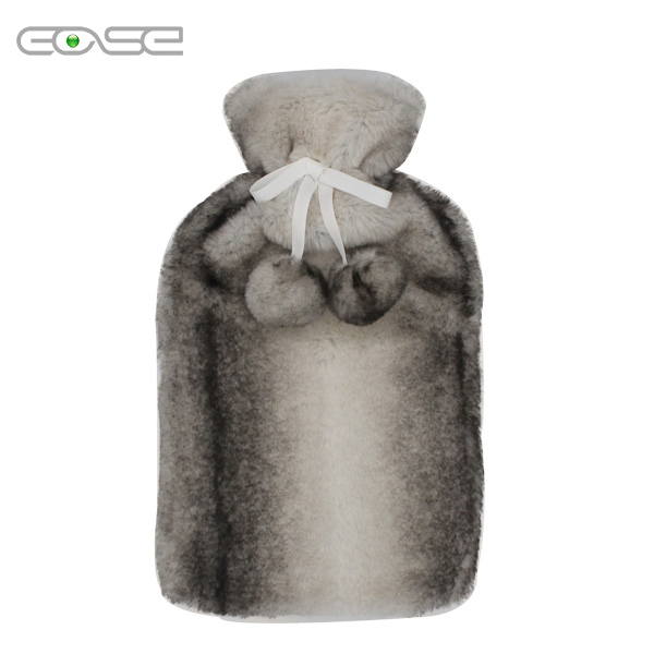 Customizable Eco-Friendly Rubber Hot Water Bottles for Comfort