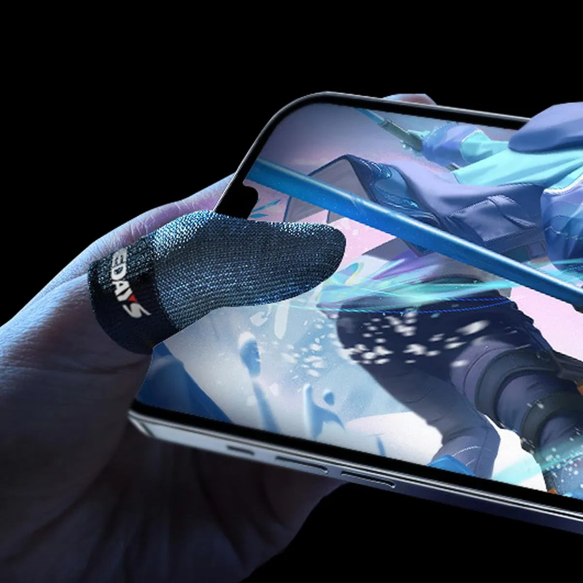 Антипотные напальчники для игр