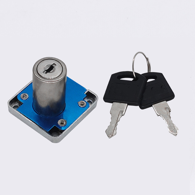 Furniture Cabinet Blade Pedestal Drawer Lock