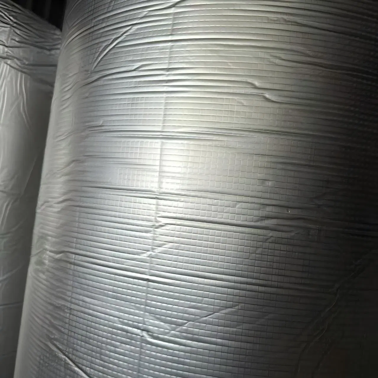 Thermal Insulation Facing Aluminum Foil Composite Material with Fiberglass Fabric for Insulation Materials