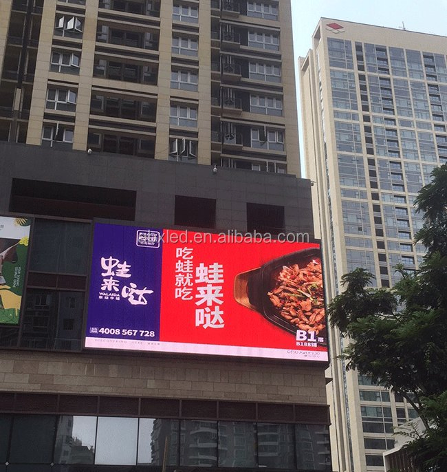 Best Brightness Outdoor LED Display Screen RGB P10 Waterproof 960X960mm Die Casting Aluminum Cabinet Rental LED Panel Wall for Advertising