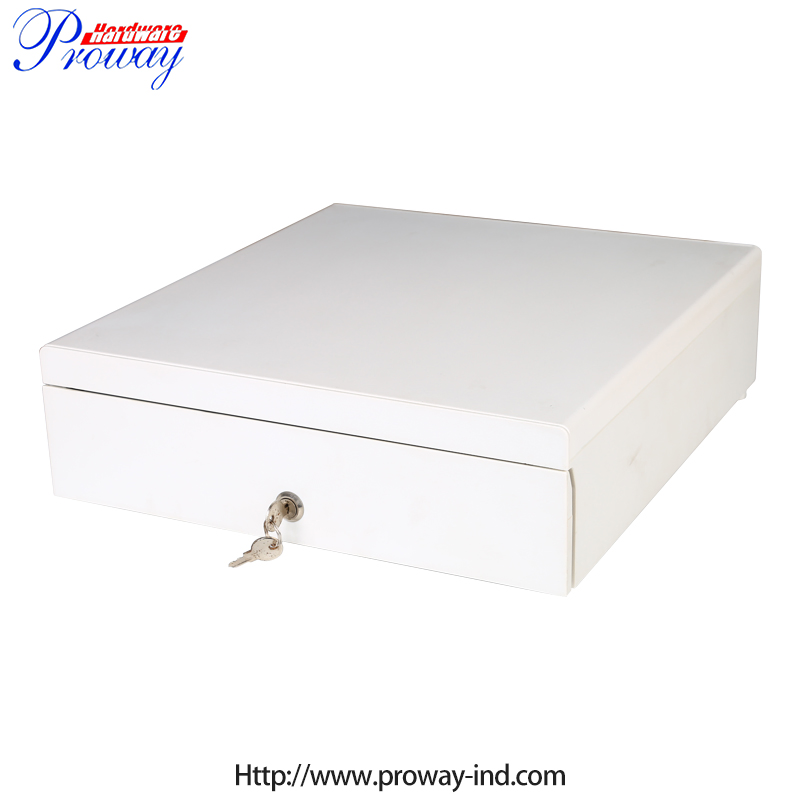 Custom Supermarket Mini Cash Register Drawer 3 Bill Rj11 Economical Electronic Money Cash Register Box Security Cash Drawer