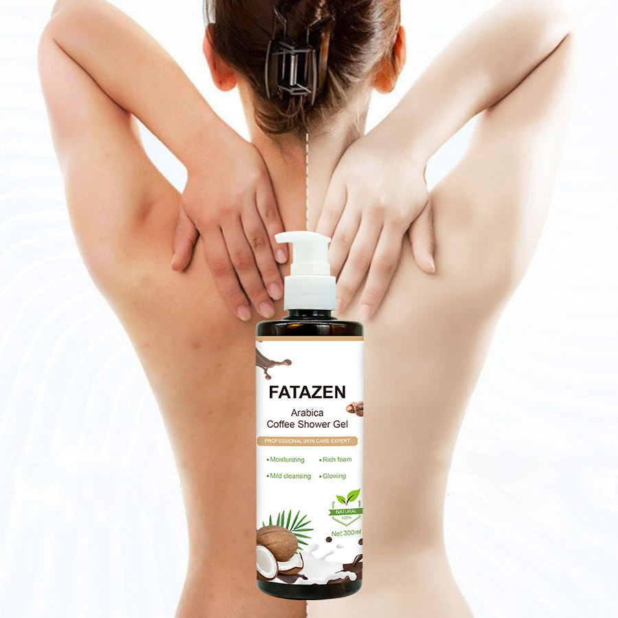 Private Label Best Skin Care Natural Moisturizing Whitening Luxury Coconut Coffee Organic Liquid Bath Bodywash Shower Gel