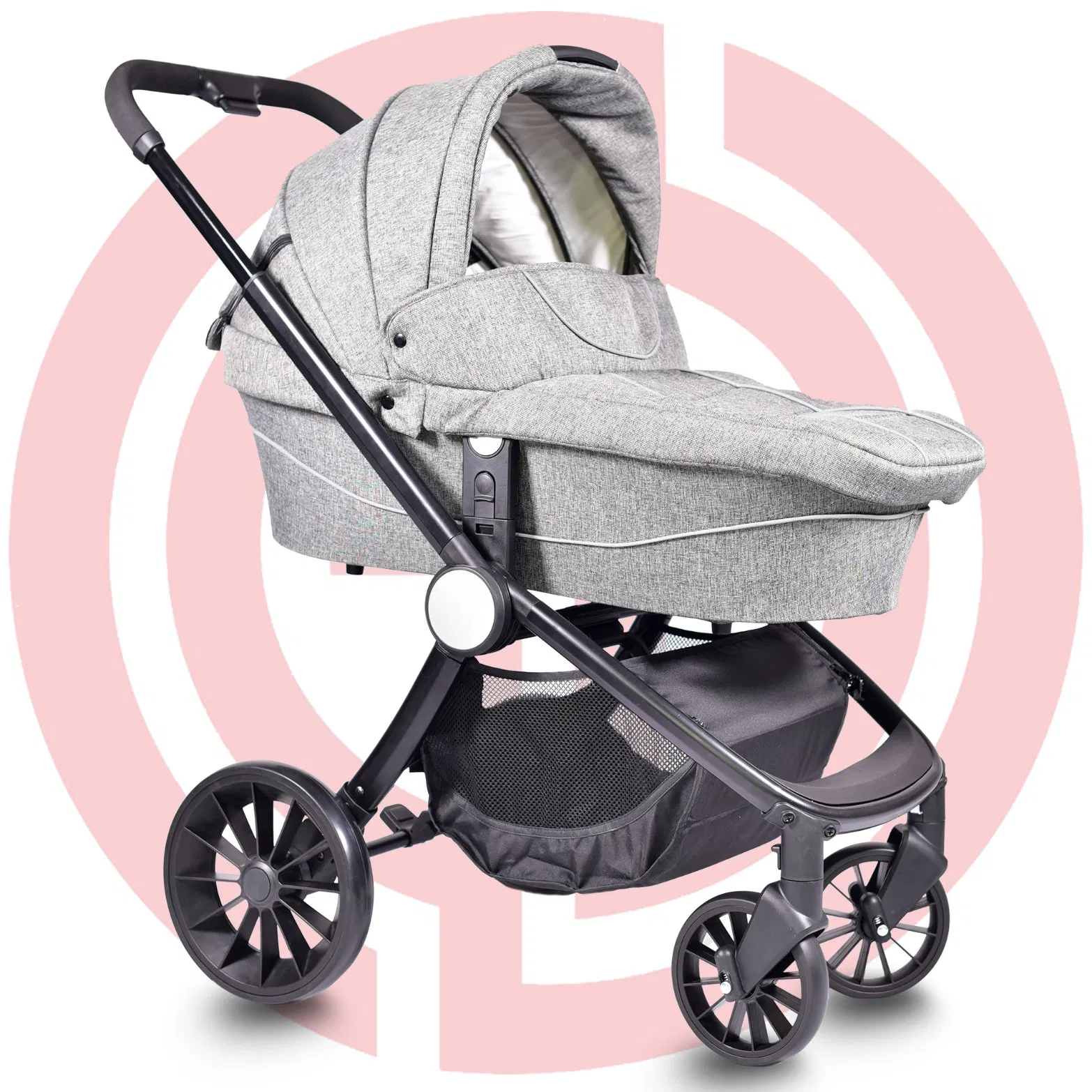 Lightweight Portable Stroller Folding Baby Walker Infant Trolley Pram