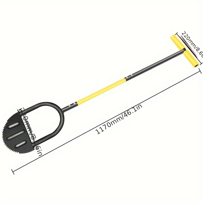 Factory Outlet Metal Rigid Comfortable Sustainable Wear-Resistant Garden Tool Lawn Shovel