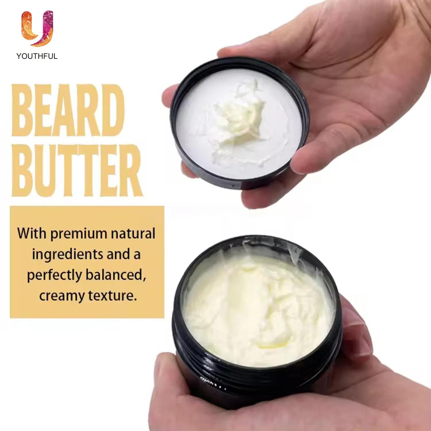 Natural Organic Beard Care Smooth Soften Beard Cream